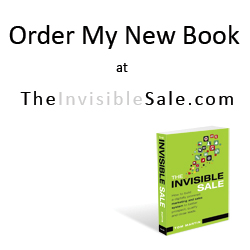 The Invisible Sale by Tom Martin a B2B B2C Sales and Marketing Book